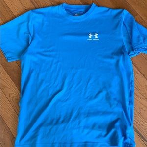under armour blue t shirt
